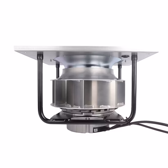 450mm Ec 속도 조절 공기 정화 원심 팬