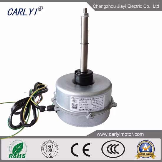 실외 에어컨 코일 유닛 및 공기 냉각기용 1/12HP 브러시리스 DC 콘덴서 팬 모터