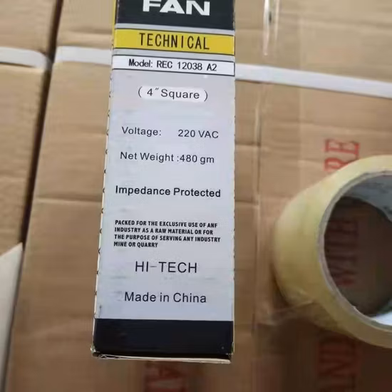 120*120*38 AC DC 소형 축 냉각팬 배기 사각 팬